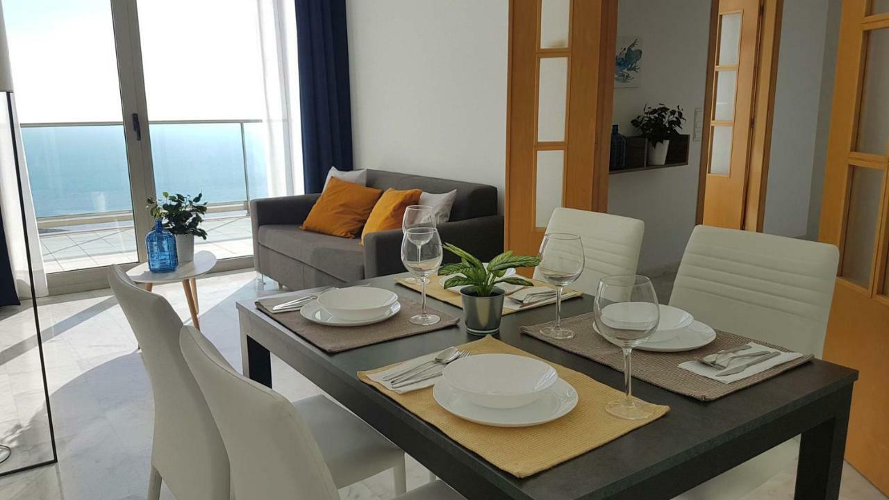 Ferienwohnung Deluxe Penthouse On The 42Nd Floor With Amazing Sea Views Benidorm Exterior foto