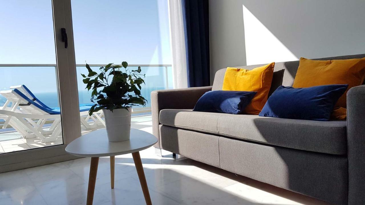 Ferienwohnung Deluxe Penthouse On The 42Nd Floor With Amazing Sea Views Benidorm Exterior foto